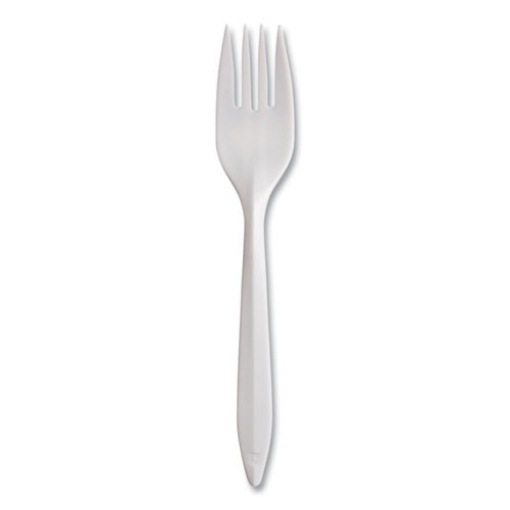 Picture of Regal Mediumweight Cutlery, Full-Size, Fork, White, 1,000/Carton