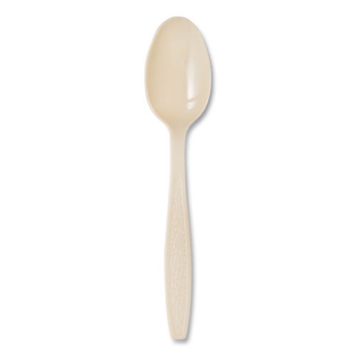 Picture of Guildware Cutlery Sweetheart Polystyrene Tableware, Teaspoons, Champagne, 1000/Carton