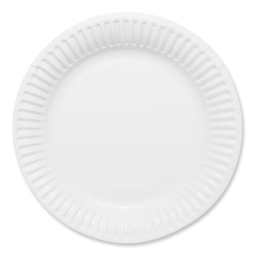 Picture of 9In Paper Plate White Light Wght 10/100