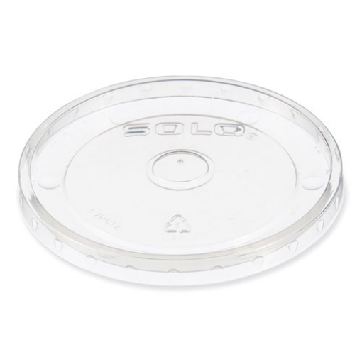 Picture of Polypropylene Vented Food Container Lids for 12 oz Food Containers, Clear, Plastic, 1,000/Carton