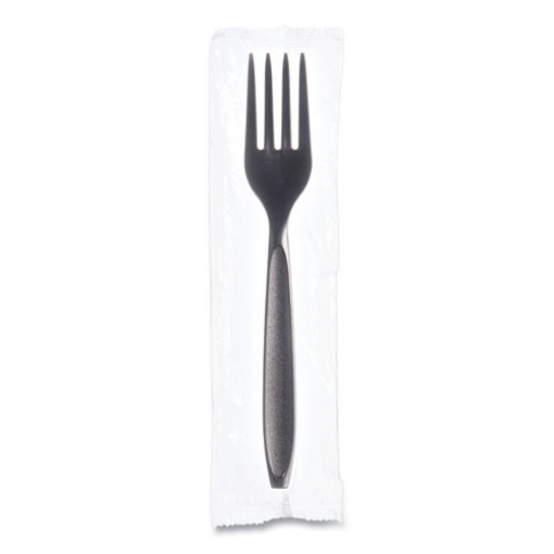 Picture of Reliance Mediumweight Cutlery, Fork, Black, 1,000/Carton