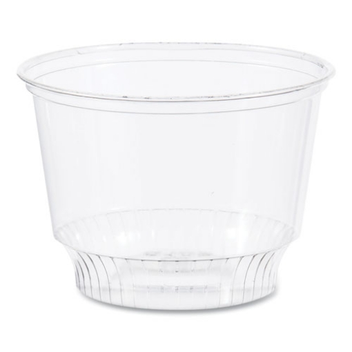 Picture of Sundae Cups, Clear, Plastic, 8 oz, 50/Bag, 20 Bag/Carton