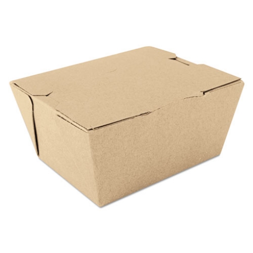 Picture of ChampPak Carryout Boxes, #1, 4.38 x 3.5 x 2.5, Kraft, Paper, 450/Carton