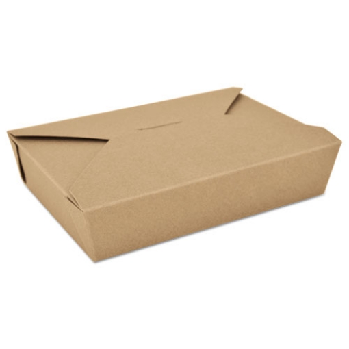 Picture of ChampPak Retro Carryout Boxes, #2, 7.75 x 5.5 x 1.88, Kraft, Paper, 200/Carton