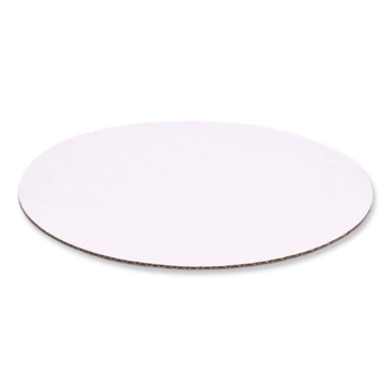 Picture of mottled white cake circles 10" diameter, white, paper, 100/carton