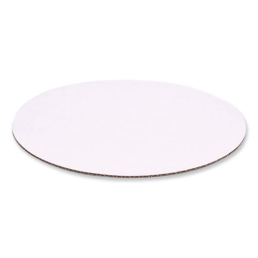 Picture of mottled white cake circles 10" diameter, white, paper, 100/carton