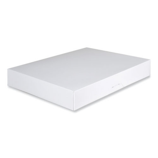 Picture of Donut Boxes, 15 x 11.5 x 2.25, White, Paper, 100/Carton