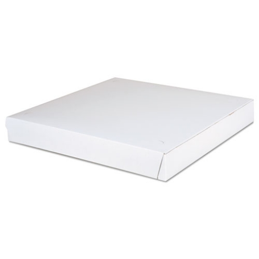 Picture of Lock-Corner Pizza Boxes, 14 x 14 x 1.88, White, Paper, 100/Carton