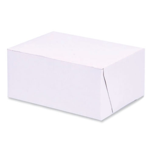 Picture of Bakery Boxes, Standard, 6 X 4.45 X 2.75, White, Paper, 250/carton