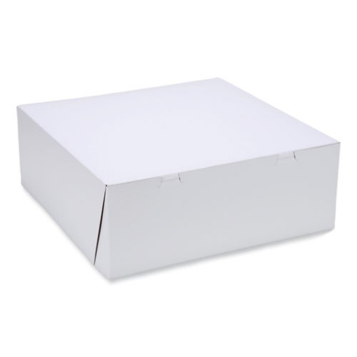 Picture of Bakery Boxes, Standard, 16 X 16 X 6, White, Paper, 50/carton