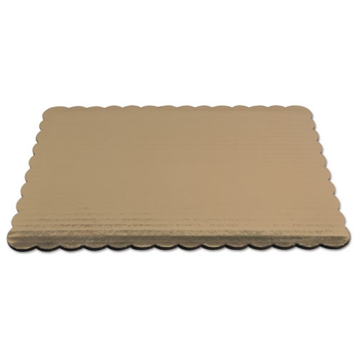 Picture of Gold Cake Pads, 1/4 Sheet, 10 x 14, Gold, Paper, 100/Carton