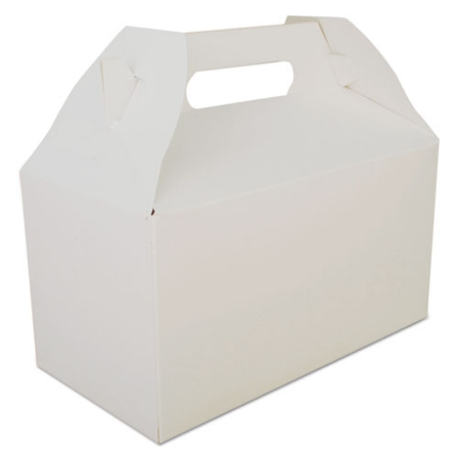 Picture of Carryout Barn Boxes, 9.5 x 5 x 5, White, Paper, 125/Carton