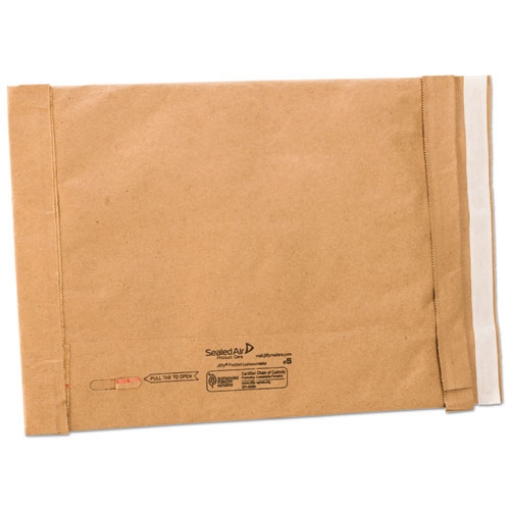 Picture of Jiffy Padded Mailer, #5, Paper Padding, Self-Adhesive Closure, 10.5 x 16, Natural Kraft, 25/Carton