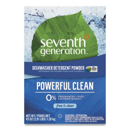 Picture of Automatic Dishwasher Powder, Free And Clear, 45oz Box, 12/carton