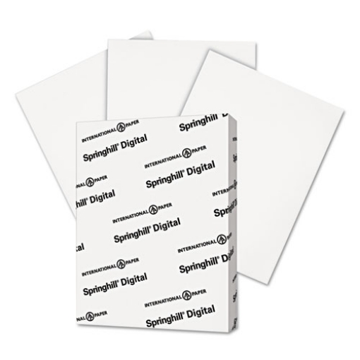 Picture of Digital Index White Card Stock, 92 Bright, 90 lb Index Weight, 8.5 x 11, White, 250/Pack