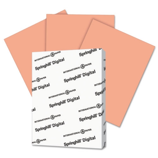 Picture of Digital Index Color Card Stock, 90 lb Index Weight, 8.5 x 11, Salmon, 250/Pack