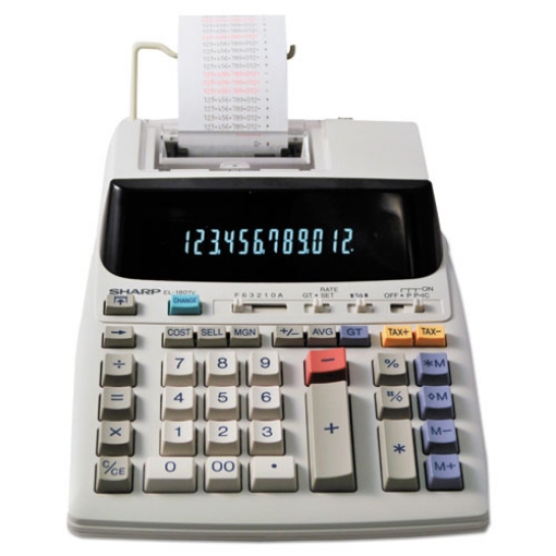 Picture of El-1801v Two-Color Printing Calculator, Black/red Print, 2.1 Lines/sec