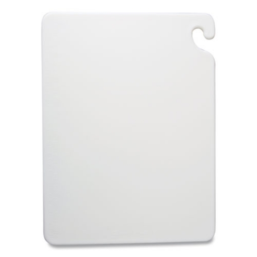 Picture of Cut-N-Carry Color Cutting Boards, Plastic, 20 x 15 x 0.5, White