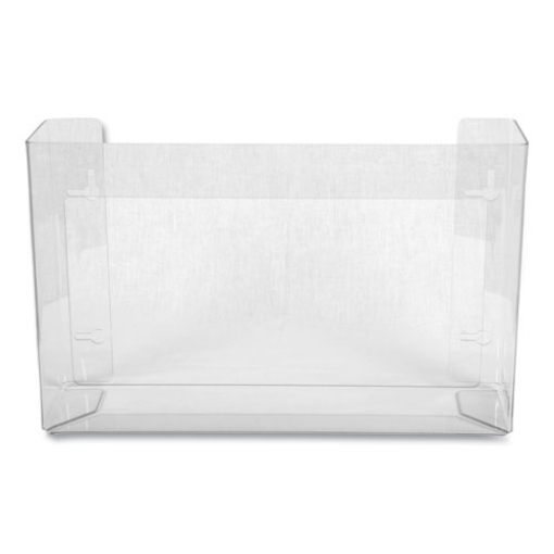 Picture of CLEAR PLEXIGLAS DISPOSABLE GLOVE DISPENSER, 3-BOX, PLEXIGLAS, CLEAR, 18 X 3.75 X 10