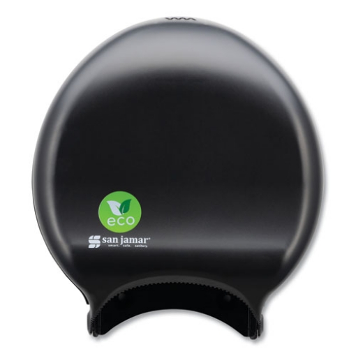 Picture of Ecological Green Tissue Dispenser, 16.75 x 5.25 x 12.25, Black