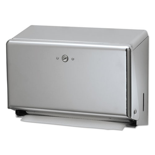 Picture of Mini C-Fold/multifold Towel Dispenser, 11.13 X 3.88 X 7.88, Chrome