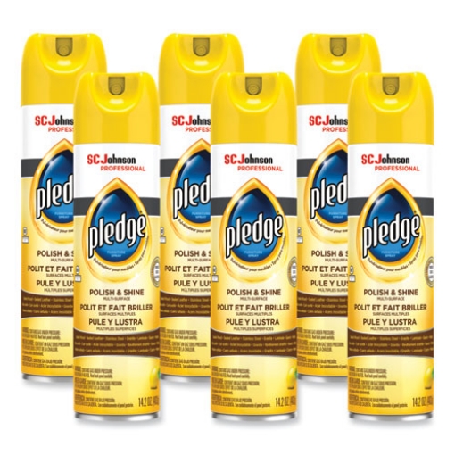 Picture of Furniture Polish, Lemon, 14.2 Oz Aerosol Spray, 6/carton