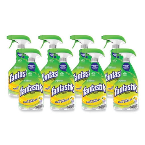 Picture of Disinfectant Multi-Purpose Cleaner Lemon Scent, 32 Oz Spray Bottle, 8/carton