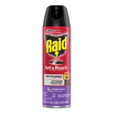 Picture of Ant and Roach Killer, 17.5 oz Aerosol Spray, Lavender, 12/Carton