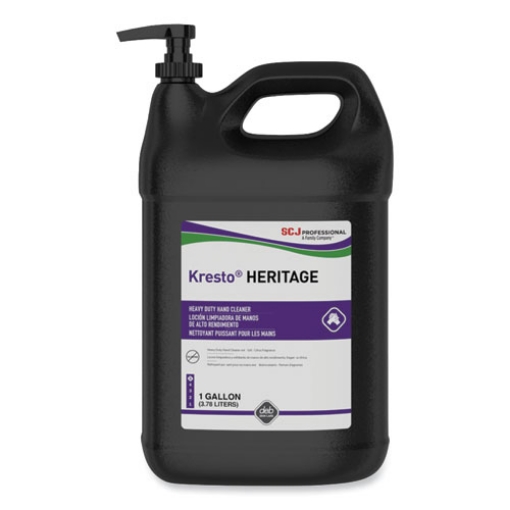 Picture of KRESTO HERITAGE HEAVY DUTY HAND CLEANER, FRESH SCENT, 1 GAL BOTTLE REFILL, 4/CARTON