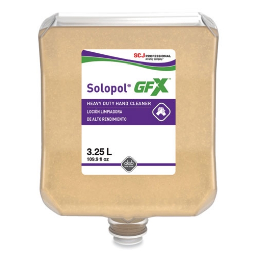 Picture of solopol gfx heavy duty hand cleaner, citrus scent, 3.25 l refill, 2/carton