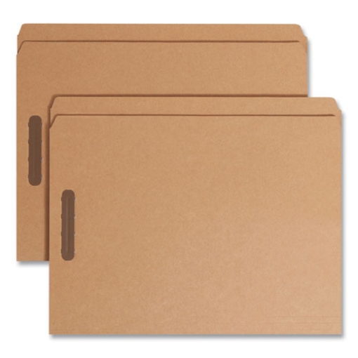 Picture of Kraft Fastener Folders, 0.75" Expansion, 2 Fasteners, Letter Size, Kraft Exterior, 50/Box