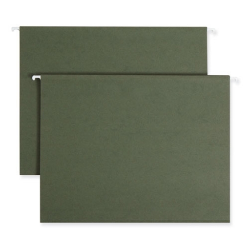 Picture of Hanging Folders, Letter Size, Standard Green, 25/box