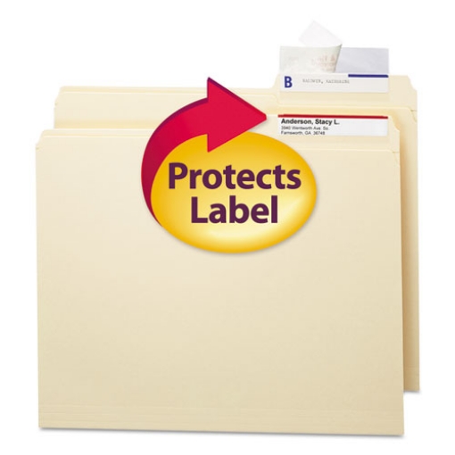 Picture of Seal and View File Folder Label Protector, Clear Laminate, 3.5 x 1.69, 100/Pack