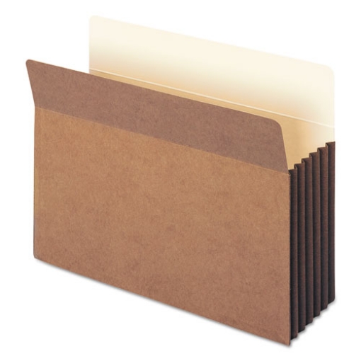 Picture of Redrope TUFF Pocket Drop-Front File Pockets with Fully Lined Gussets, 5.25" Expansion, Letter Size, Redrope, 10/Box