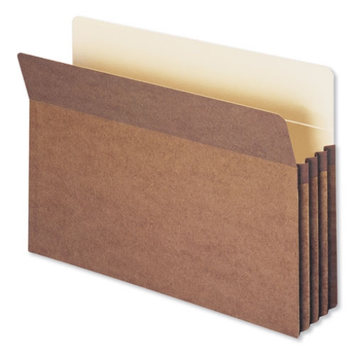 Picture of Redrope Drop Front File Pockets, 3.5" Expansion, Legal Size, Redrope, 50/box