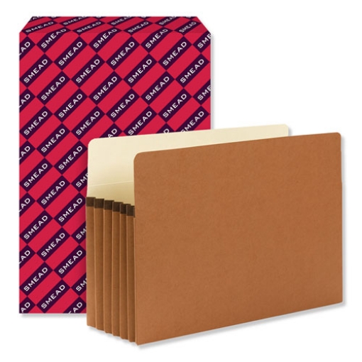 Picture of Redrope Drop Front File Pockets, 5.25" Expansion, Legal Size, Redrope, 50/box