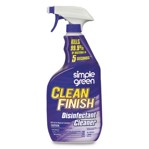 Picture of Clean Finish Disinfectant Cleaner, Herbal, 32 Oz Spray Bottle, 12/carton