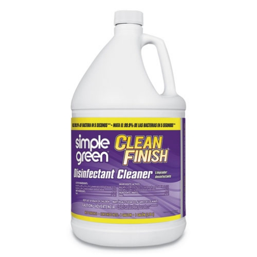 Picture of Clean Finish Disinfectant Cleaner, 1 Gal Bottle, Herbal, 4/ct