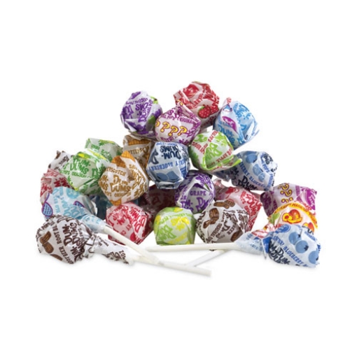 Picture of Dum-Dum-Pops, Assorted Flavors, Individually Wrapped, Bulk 30 Lb Carton