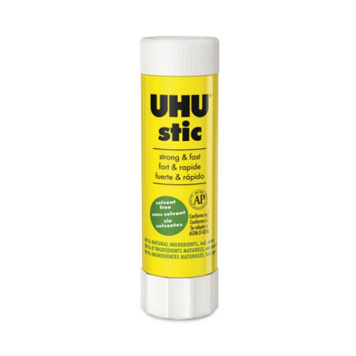 Picture of Stic Permanent Glue Stick, 1.41 Oz, Applies And Dries Clear