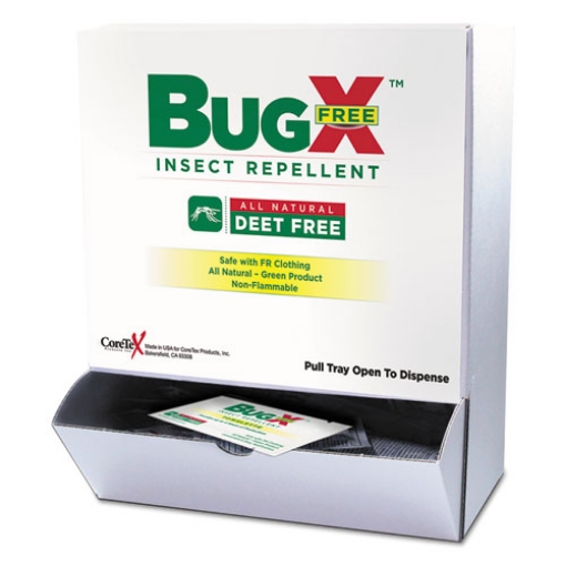 Picture of Insect Repellent Towelettes Box, Deet Free, 50/box