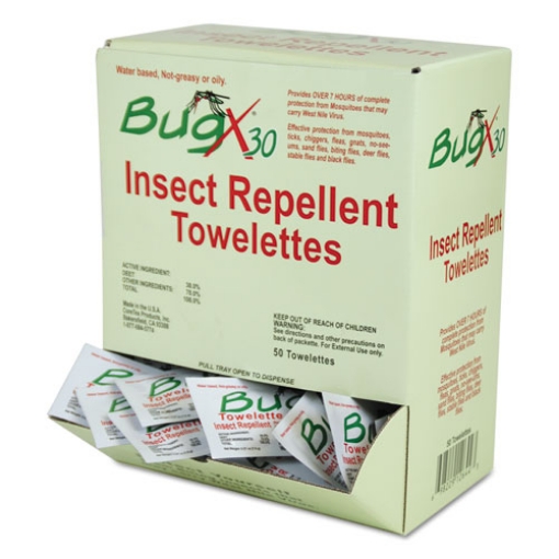 Picture of Insect Repellent Towelettes Box, Deet, 50/box