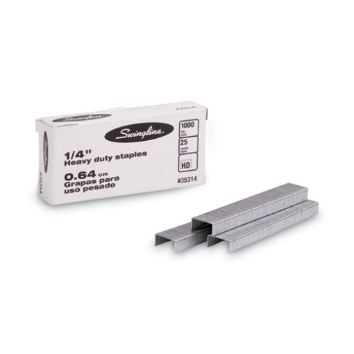 Picture of S.f. 13 Heavy-Duty Staples, 0.25" Leg, 0.5" Crown, Steel, 1,000/box