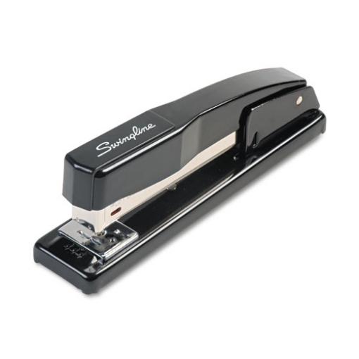 Picture of Commercial Full Strip Desk Stapler, 20-Sheet Capacity, Black