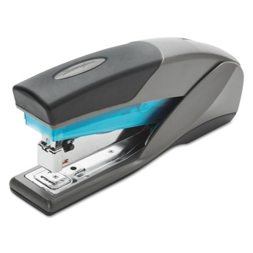 Picture of Optima 25 Reduced Effort Stapler, 25-Sheet Capacity, Slate Gray/blue