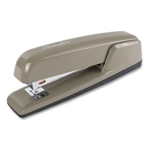 Picture of 747 Business Full Strip Desk Stapler, 30-Sheet Capacity, Steel Gray