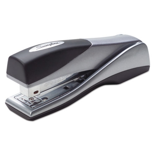 Picture of Optima Grip Full Strip Stapler, 25-Sheet Capacity, Silver