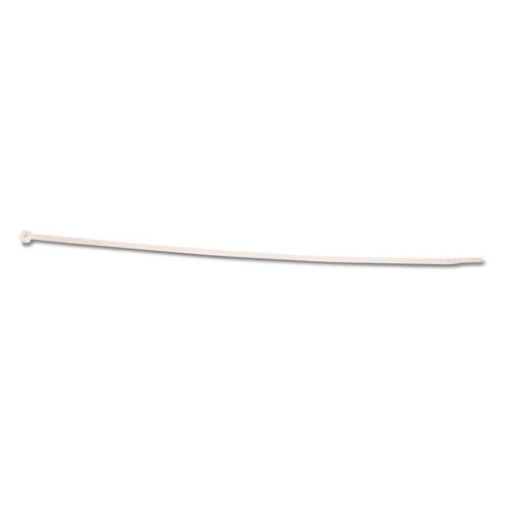 Picture of Nylon Cable Ties, 8 X 0.19, 50 Lb, Natural, 1,000/pack