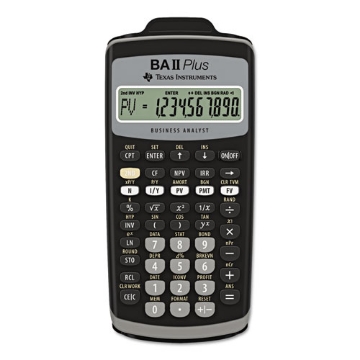 Picture of Baiiplus Financial Calculator, 10-Digit Lcd
