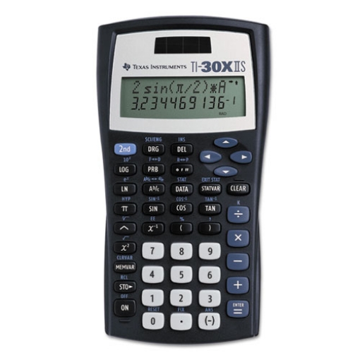 Picture of Ti-30x Iis Scientific Calculator, 10-Digit Lcd, Black